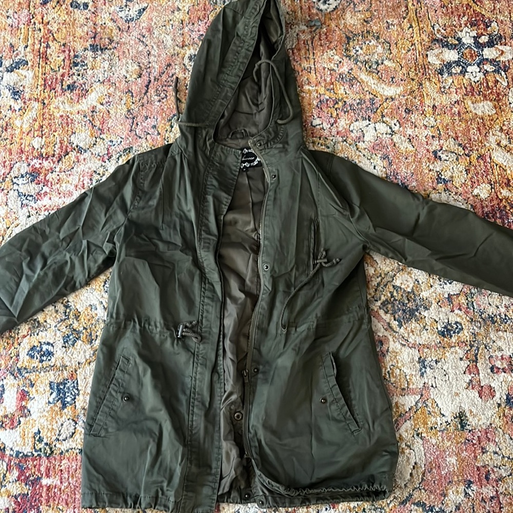 Olive green jacket